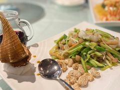 黑松露芦笋海螺片-申粤轩酒楼·三十年粤菜经典(丁香花园店)