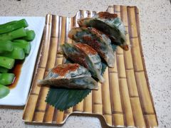 香煎韭菜饺-喜鹊茶点.啫煲(车陂店)