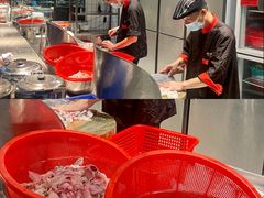 现切鱼片-淘米捞·米汤脆鲩鱼火锅(福田皇岗店)
