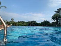 -海悦山庄酒店-花园泳池