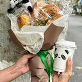 苏州也能get花束面包💐愿你有面包也有爱情…