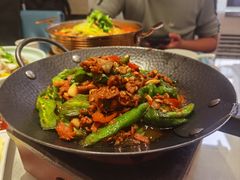 螺丝椒炒肉-新疆巴州金丝特餐厅(大钟寺店)