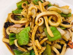 酱爆八爪鱼-渔中舟海鲜大排档(普陀沈家门店)