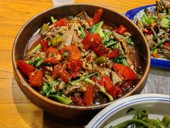 肝腰合炒-郑件洋芋饭庄