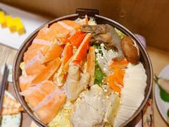 日式雪蟹脚海鲜锅-酒井酱子·深夜食堂(东城汇店)