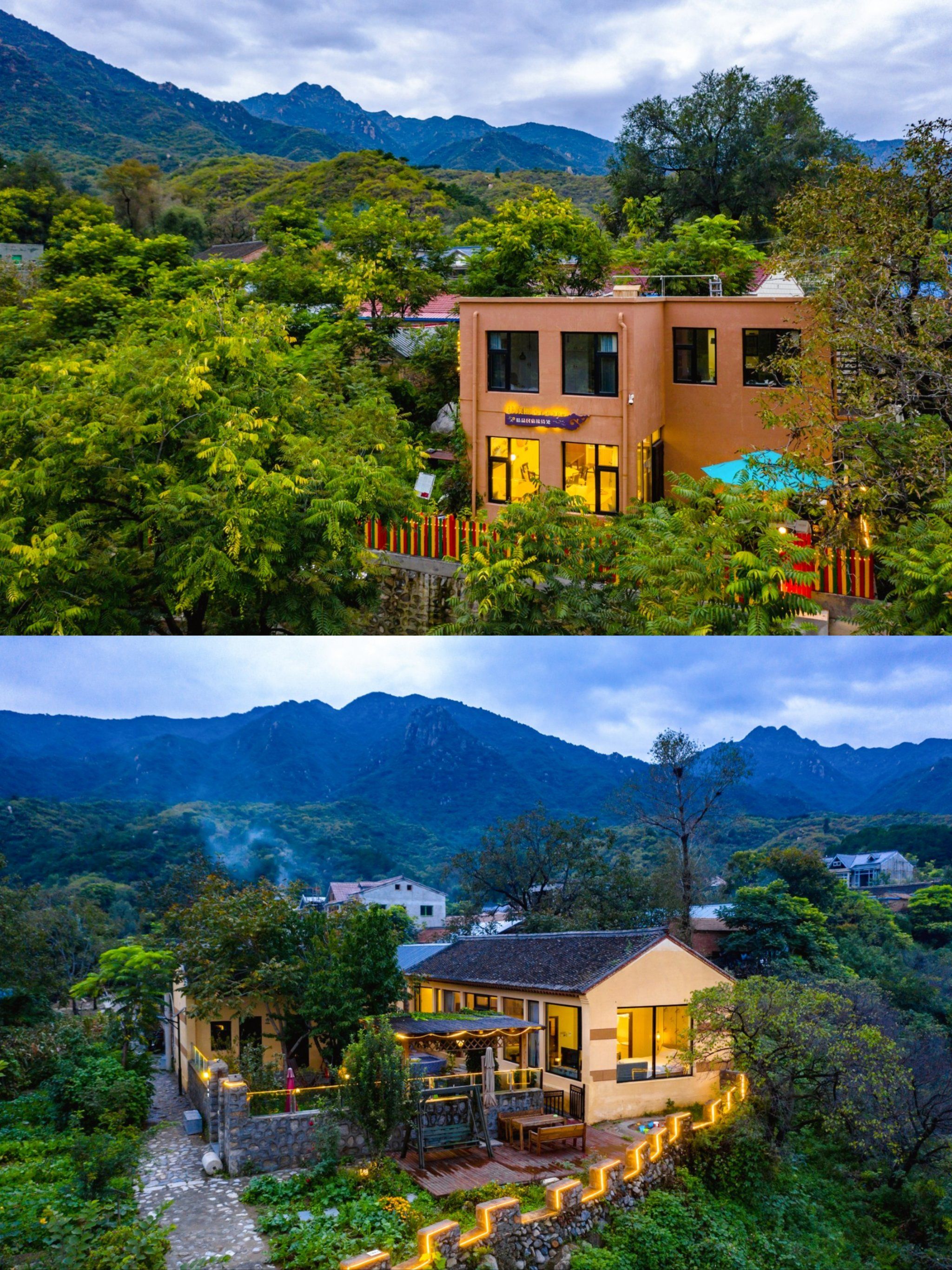 京郊后花园丨住进山中小别墅