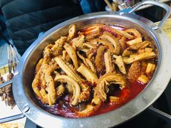 -老红桥炸灌肠牛肚锅烧烤(定福庄店)
