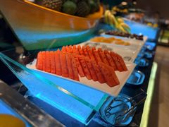 -广州万富希尔顿酒店·感趣自助餐厅·金秋蟹宴生蚝海鲜刺身