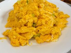 香葱炒山鸡蛋-崂山水果园农家宴(泉水鸡店)