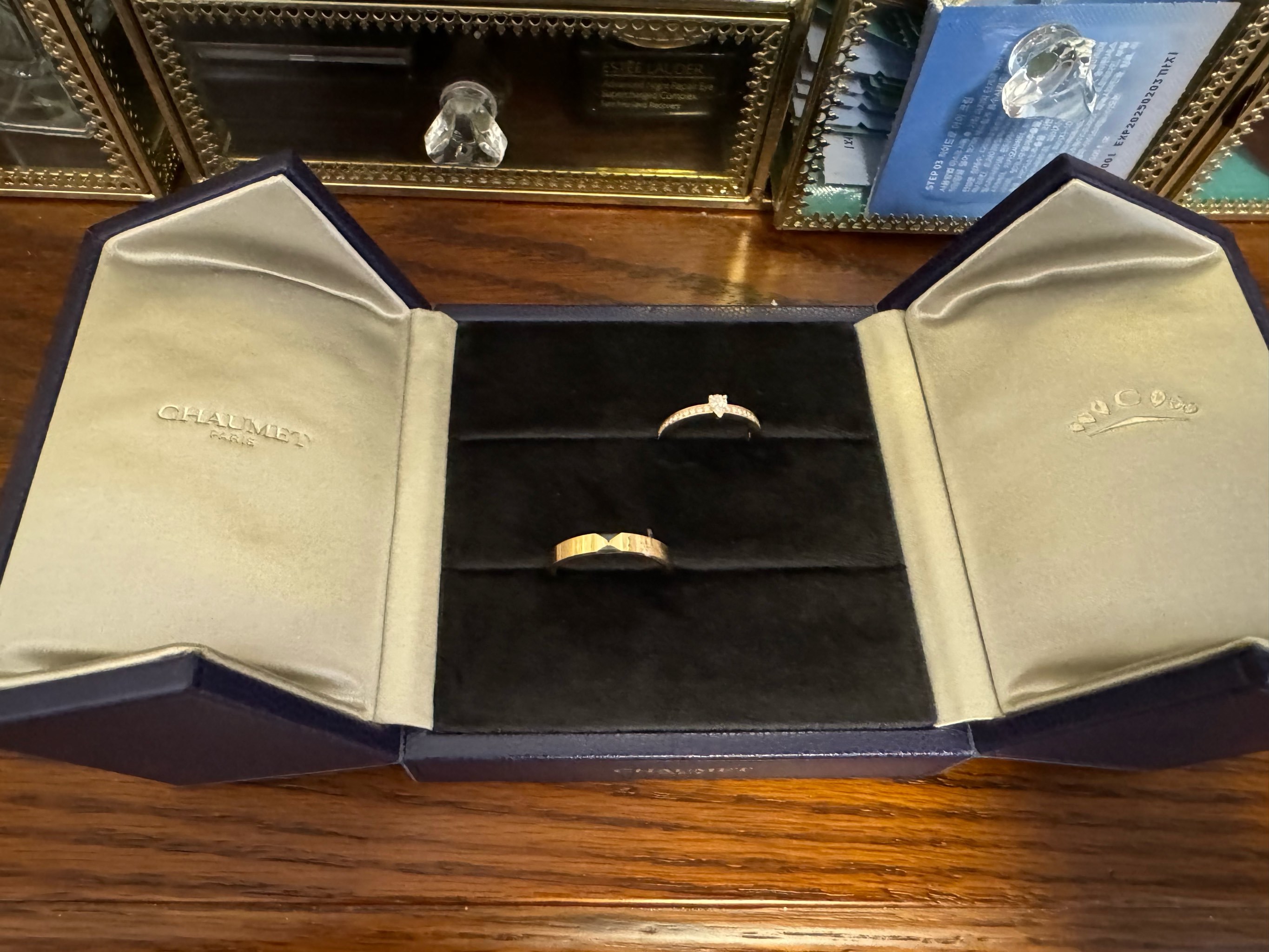 尚美小水滴对戒,我的浪漫新选择💍