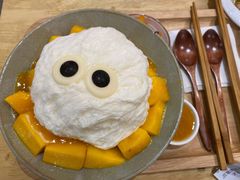 芒果牛奶棉棉冰-怪物的冰与火(天虹商场中山路店)