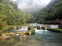 -小七孔景区-六十八级跌水瀑布