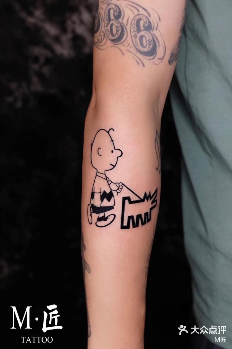 2019年7月8日 关注 余文乐同款纹身 《花生漫画》中的人物查理布朗