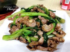 菜心炒鸡杂-汤氏美食台山水步特色黄鳝饭(龙津东路店)