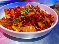 辣子虾尾-龙巢盱眙龙虾·鸡煲·烧烤宵夜(坪洲店)