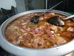 -清真马乐贝腊牛肉蛋黄菜夹馍(马蓉洒金桥店)