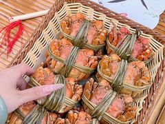 -七的湖·晚芳亭·阳澄湖农家菜·大闸蟹(莲花岛店)