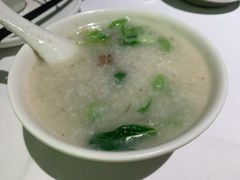芥菜咸骨粥-老伙记海鲜码头(北滘店)