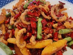 干煸鱿鱼须-渔家风味·鲅鱼水饺·央视展播·海鲜天津菜(开发区店)