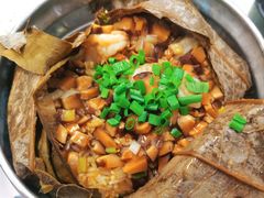 瑶柱鲜虾荷叶饭-新辉港式茶餐厅(北栅店)