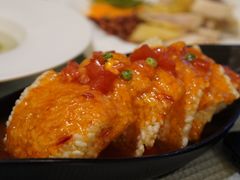 番茄浇汁水晶锅巴-兰桂坊·花园餐厅(西湖店)