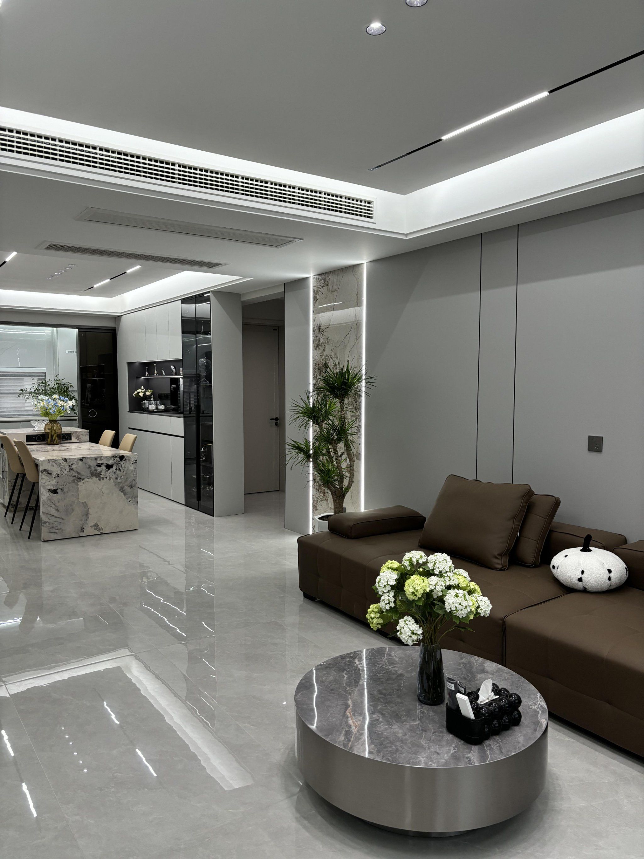 100来平硬装十来万现代简约的家🏠超美