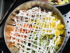 火焰芝士年糕-玄希浪漫厨房·韩料烤肉(湖滨银泰in77店)