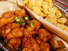 双拼炸鸡-富乐满韩国正宗炸鸡韩国料理(虹泉路店)
