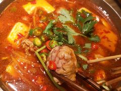 仔姜鲜豆腐脑花-不曾在把把烧•烧烤(莲坂磐基店)
