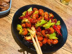麻辣龙虾尾-潮庭·大连海鲜·炭火烧烤·扇贝王(大连店)