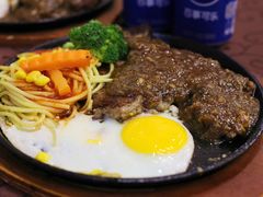 沙朗牛排-万胜牛排(广厦新城樱花园店)