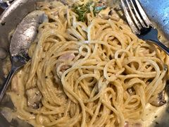 培根蘑菇奶油意大利面-新贝乐意大利餐厅(苏州中心店)