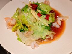 虾仁白灼西生菜-奉天小馆·非遗东北菜(济南万象城店)
