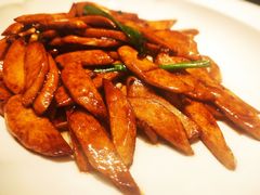 茭白小炒肉-香港财记(汇励99城市公园店)