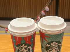 双杯热太妃榛果燕麦拿铁-星巴克(泉州晋江万达广场店)