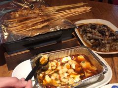 -路边摊小炉子烧烤