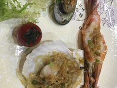 蒜茸粉丝蒸扇贝-金正海悦大酒店·法式铁板烧·演绎(海悦天地购物广场店)