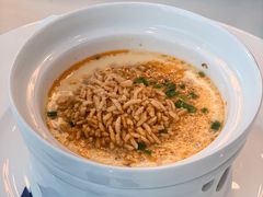 麻虾蒸蛋配炒米-水岸扬泰·东台鱼汤面(锦延路店)