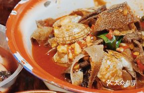 Mountain Pepper Clam and Tripe Stir-fry