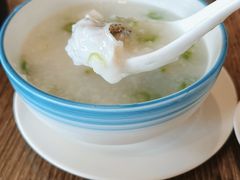 菜心粒鱼片粥-和苑酒家·一线江景(星寰店)