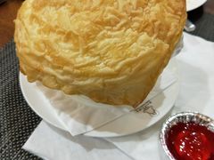 酥皮法式蘑菇汤-大佛寺高级素食自助餐厅