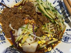 招牌肉酱凉皮-西北杂粮筐手工面凉皮(来福士店)