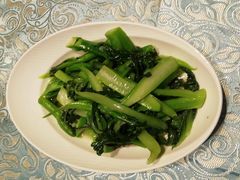 蒜蓉炒菜心-巴扎美食·新疆菜·西域歌舞表演餐厅(新疆大厦店)