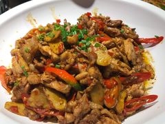 一鸡两吃老姜炒鸡-大碗先生(万家丽店)