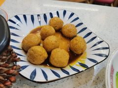 秘制咖喱Q弹鱼蛋-甜蜜蜜港式茶餐厅(虹梅店)