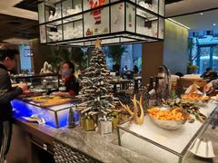 自助取餐区-金海湾自助餐厅(金陵饭店)