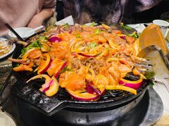 -燚店·铁板鱼蛙·烤肉·烤串(北新桥店)