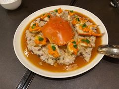 和乐蟹蒸手剁肉饼-广州文华东方酒店·江-由辉师傅主理