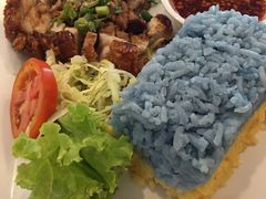 -蝶豆花蓝面条