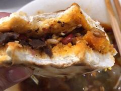 -清真马乐贝腊牛肉蛋黄菜夹馍(马蓉洒金桥店)